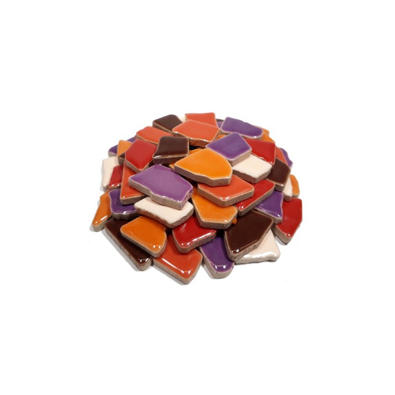 Pardon Huiswerk maken Vermeend Mozaiek steentjes keramiek warme kleuren kopen