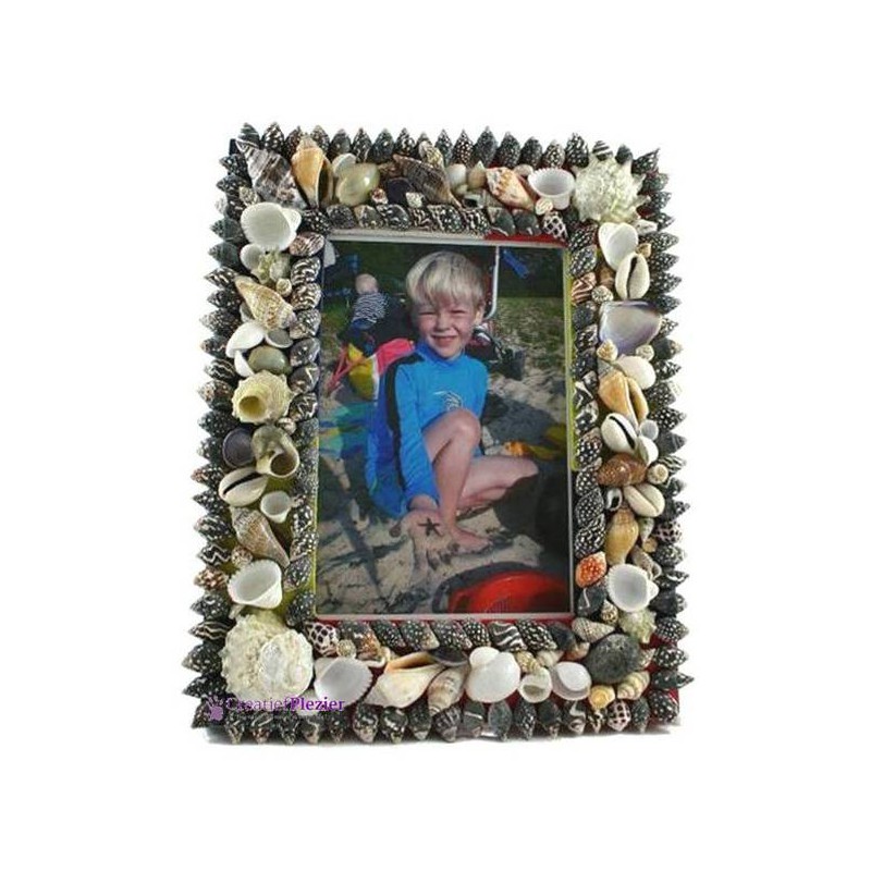 bestrating Vrijgekomen Omleiden Op je kinderfeestje een fotolijstje met schelpen maken